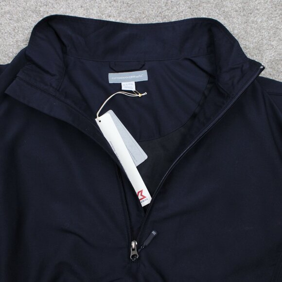 Cutter & Buck CB Windtec Jacket NWT Mens XLT Blue Astute Convertible Golf Coat - Picture 8 of 16